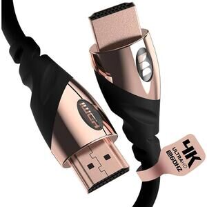 Monster HDMI Cable 12ft 4K Ultra Hd With Ethernet Cord 60/120 Hz Open Box
